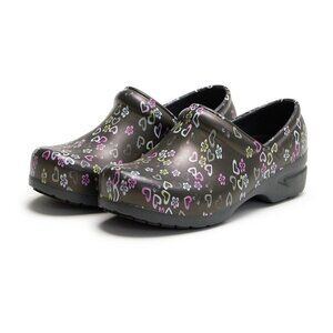 Anywear Unisex Anti Slip Closed Back EVA Nursing Clogs Shoes - Size W8 M6